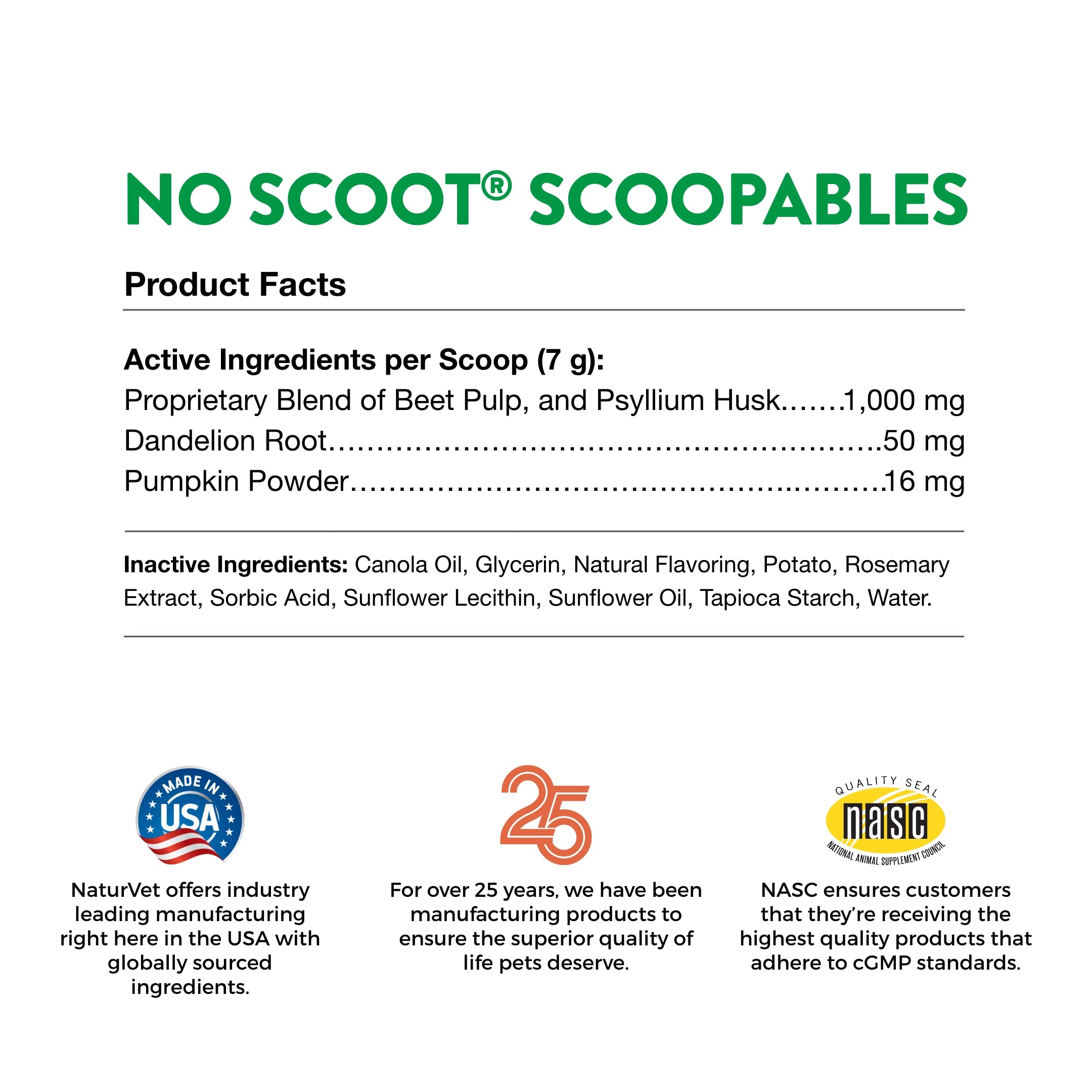NaturVet Scoopables at mealtime supports anal gland care during daily routines.