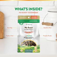 NaturVet Scoopables non-GMO USA-made ingredients for a quality daily supplement.