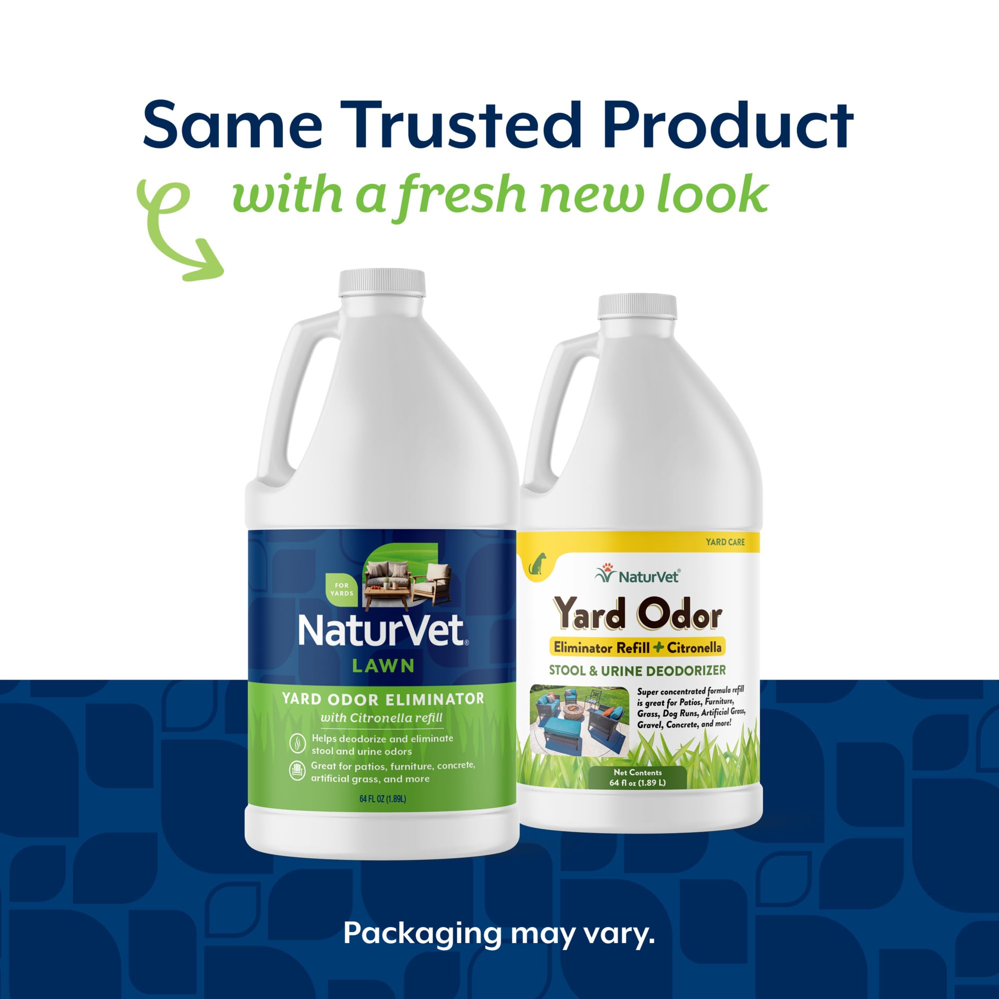 NaturVet Yard Odor Eliminator hose sprayer attachment enables easy lawn and patio spraying.