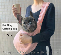 NATUYA puppy pouch front pocket designed to store essentials during outings.