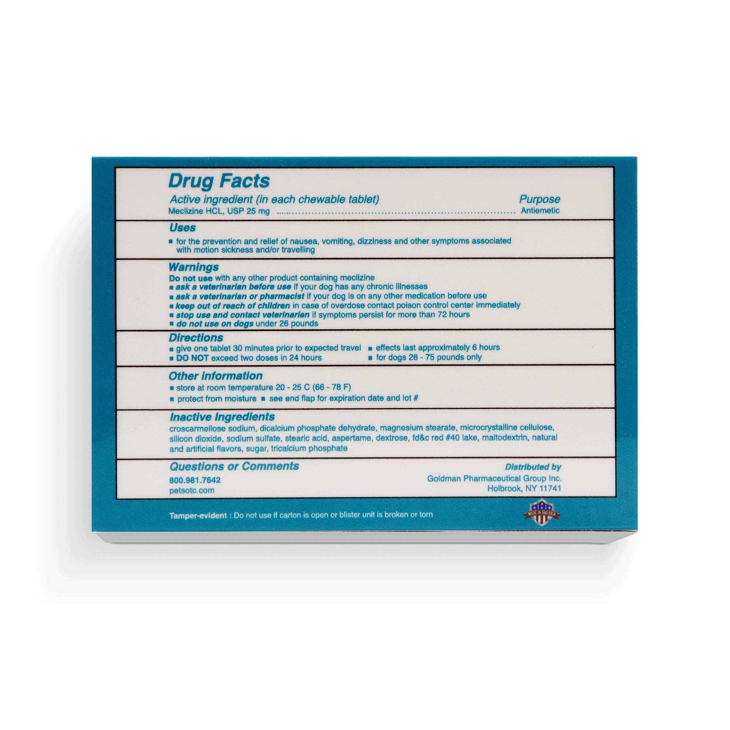 Close-up of NausX tablets highlighting small, odor-free pills for quick use