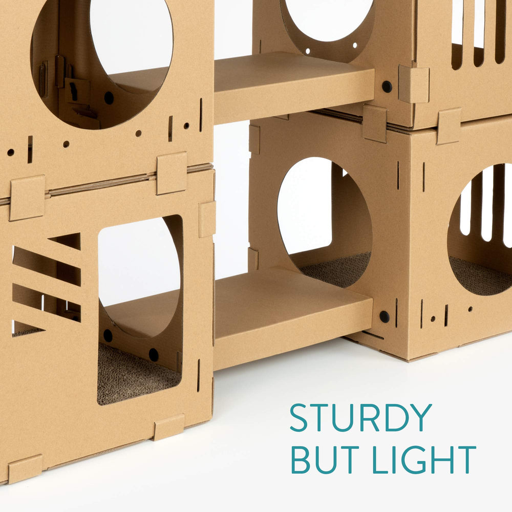 Navaris assembly-tower shows easy setup and adaptable layout for home rooms.