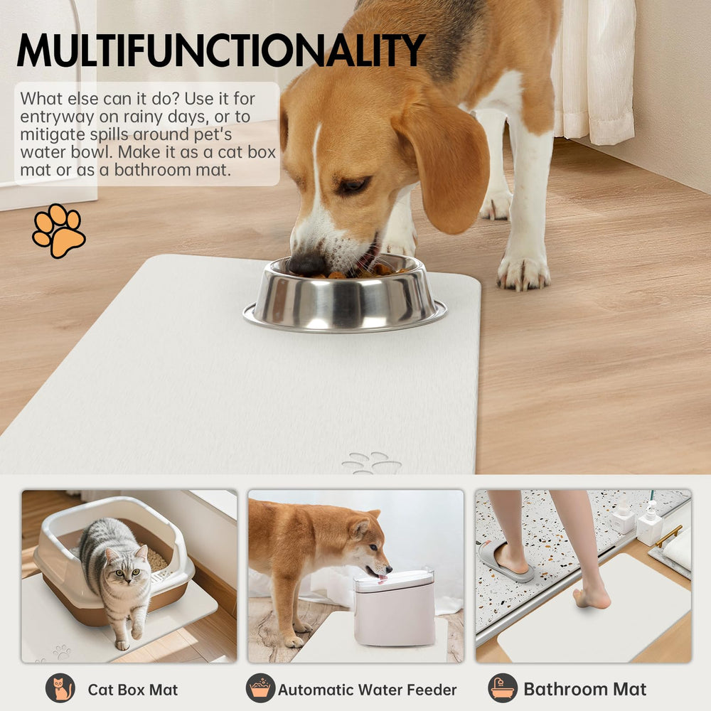 NAVKONY textured surface mat provides extra friction to prevent sliding.