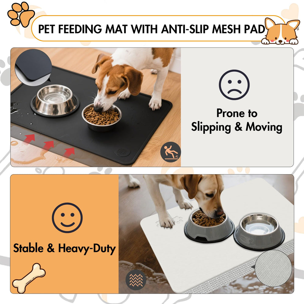 NAVKONY easy-clean pet mat rinse-and-sandpaper renews like new.