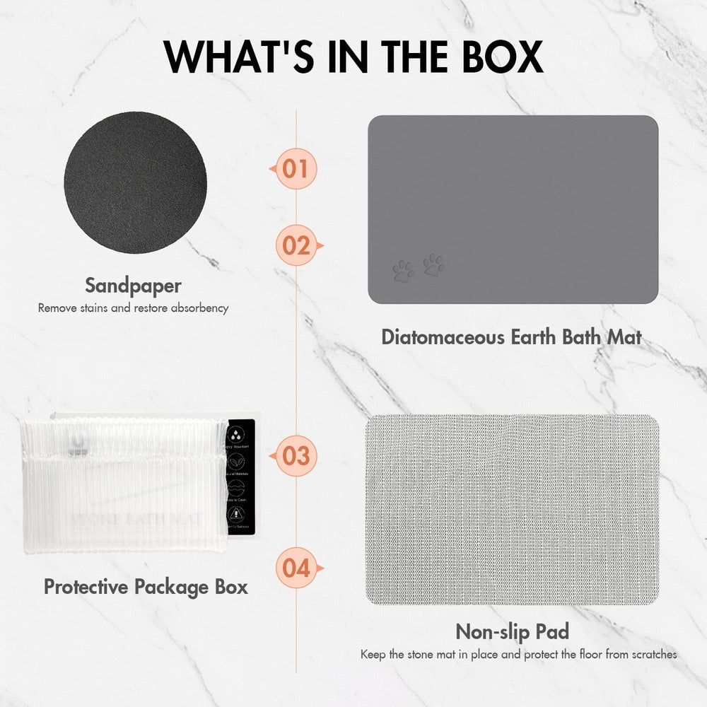 NAVKONY safe, smooth-edged mat offers secure use around energetic eaters.