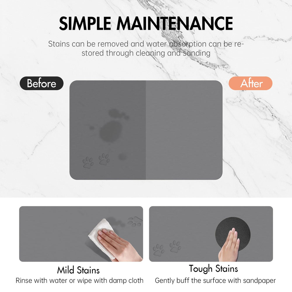 NAVKONY stone material helps minimize odors around feeding areas.