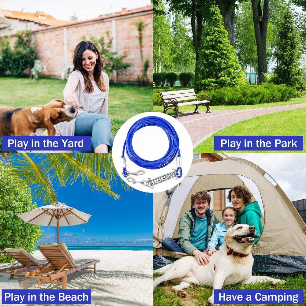 Navona 16-inch stake with 360-degree swivel for easy roaming