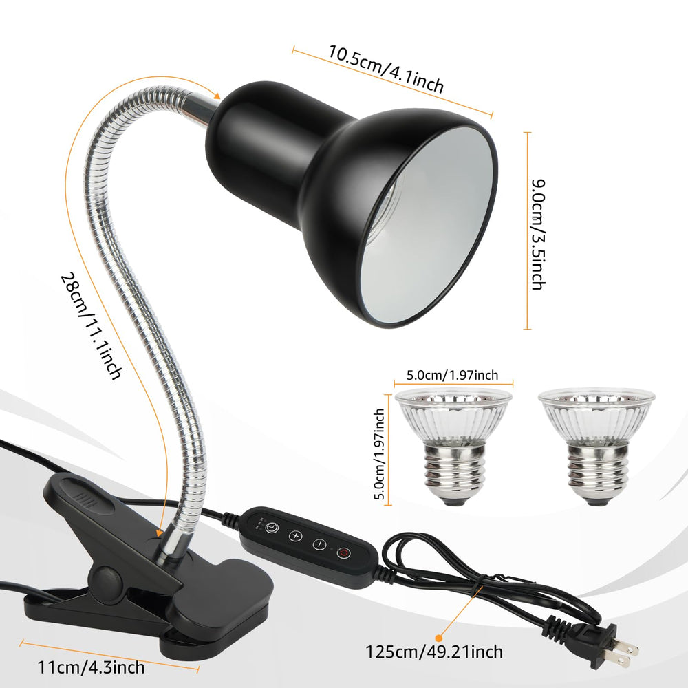 NBIIUYIGE adjustable stand and 360° head customize heat zones.