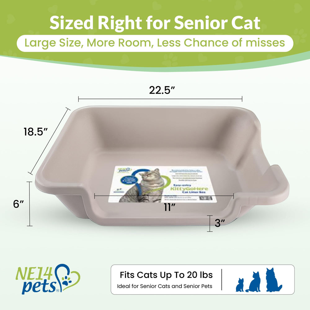 NE14pets KittyGoHere 2.0 roomy dimensions for comfortable movement