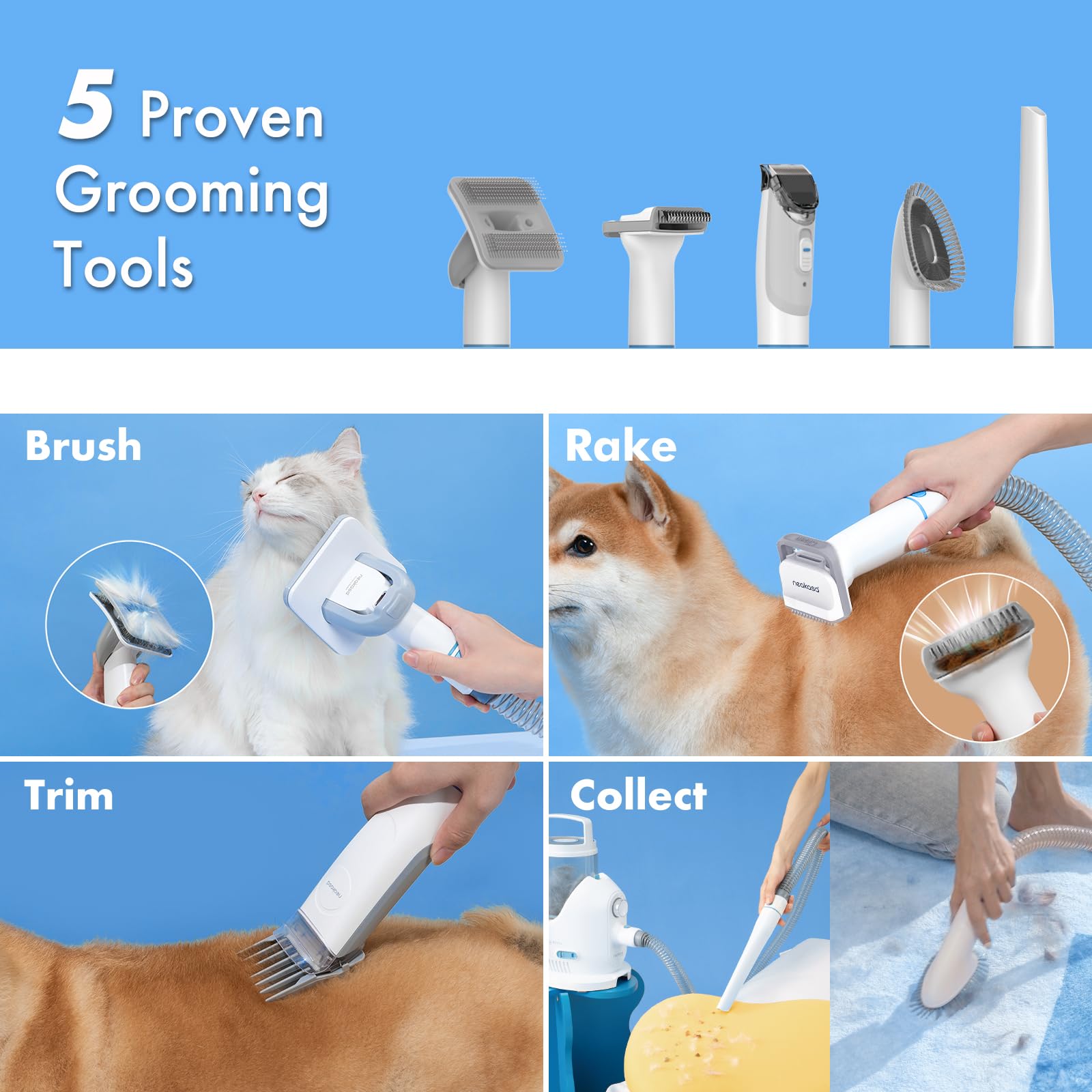Neakasa P2 Pro deshedding tool for removing loose fur