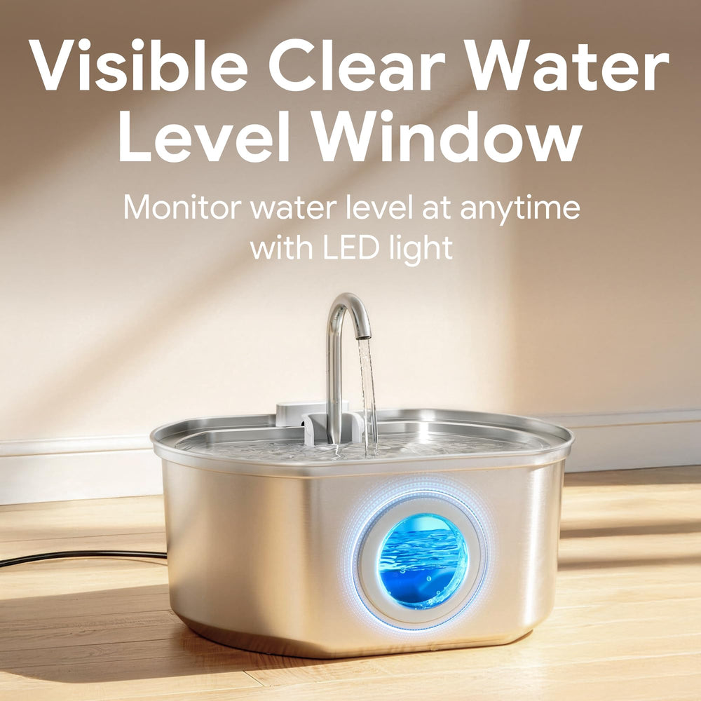 Neareal cat water fountain easy to clean and maintain for busy homes.