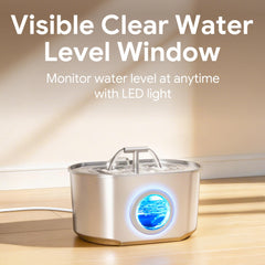 Neareal ultra-silent pump keeps drinking quiet for a calm pet environment