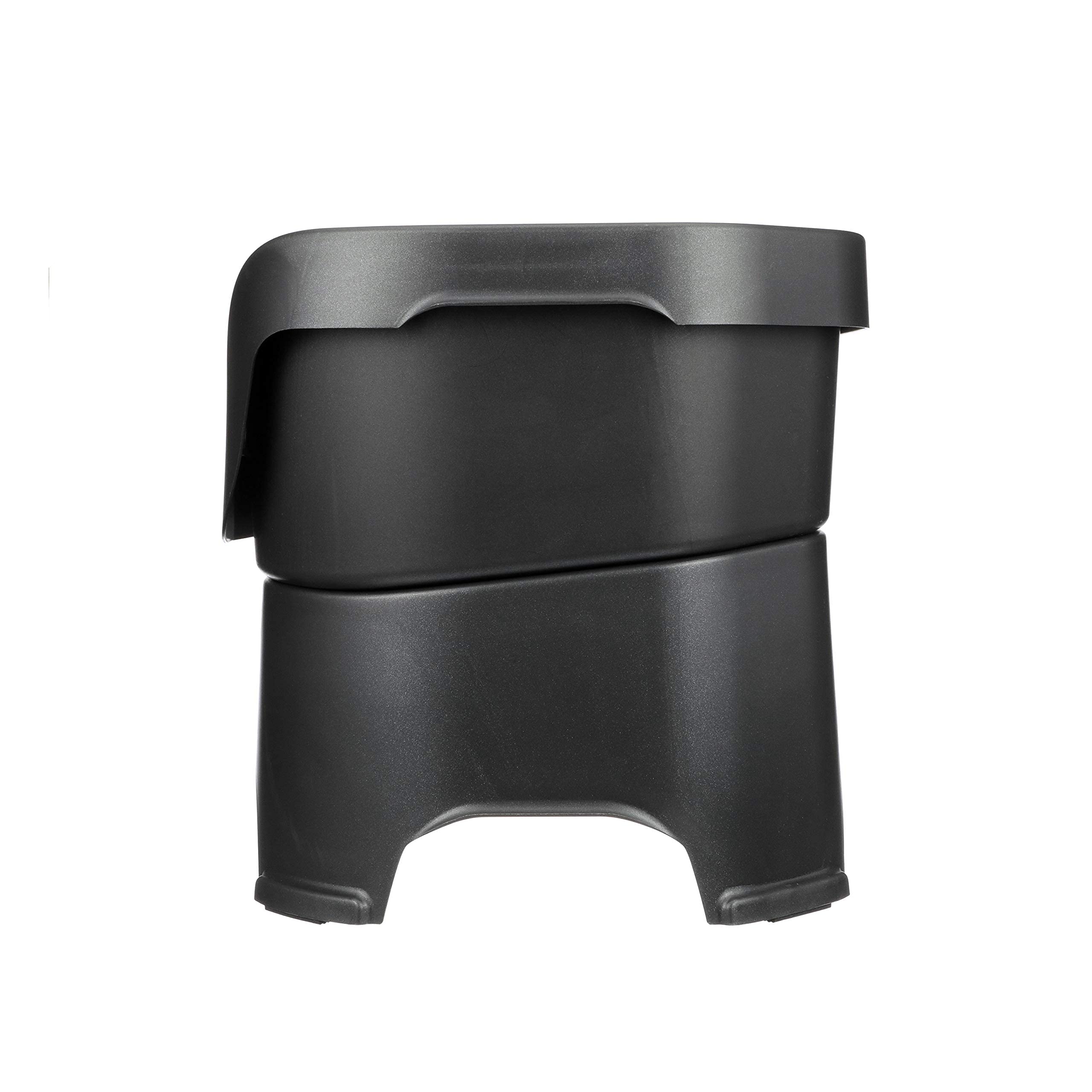 Neater Feeder Deluxe dual-compartment setup keeps food and water organized.