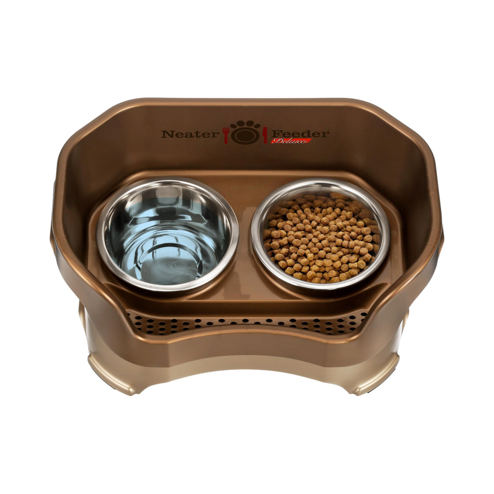 Neater Pet Brands badge indicates USA-made focus and durable design
