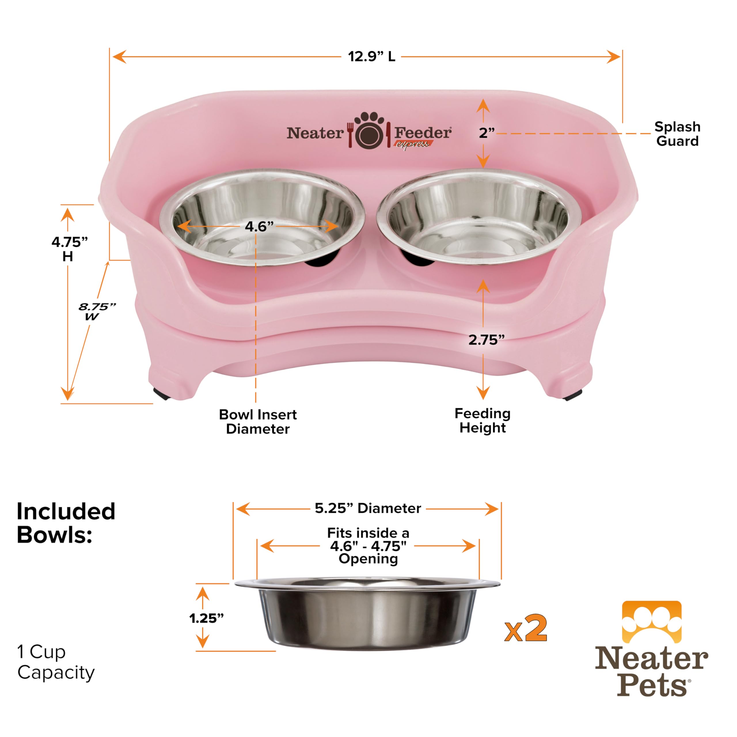 Neater Feeder Express made in USA assembly highlights quality and durability.