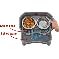 Neater Feeder Express whisker-friendly bowls designed for comfortable dining