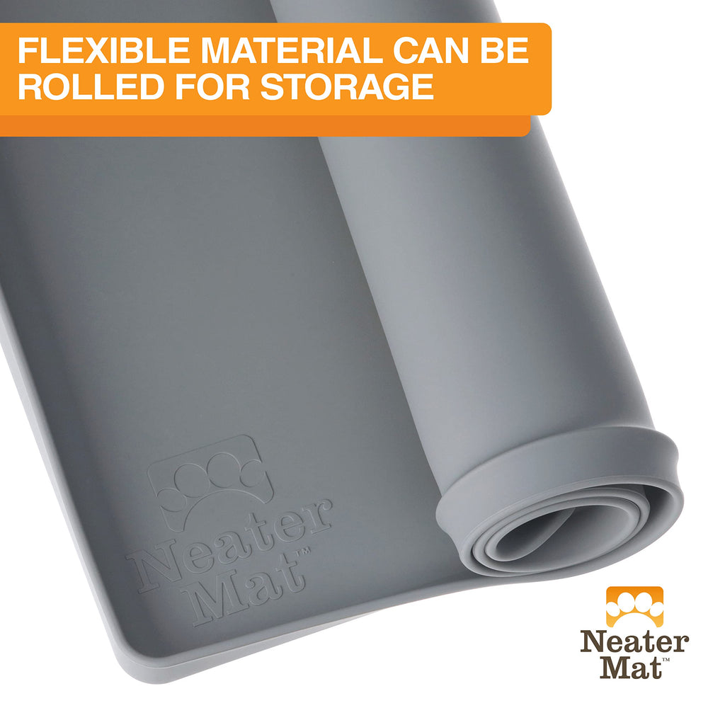 Neater Mat roll up for compact storage and travel