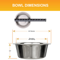Durable, rust-resistant bowls by Neater Pet Brands built to withstand daily use.