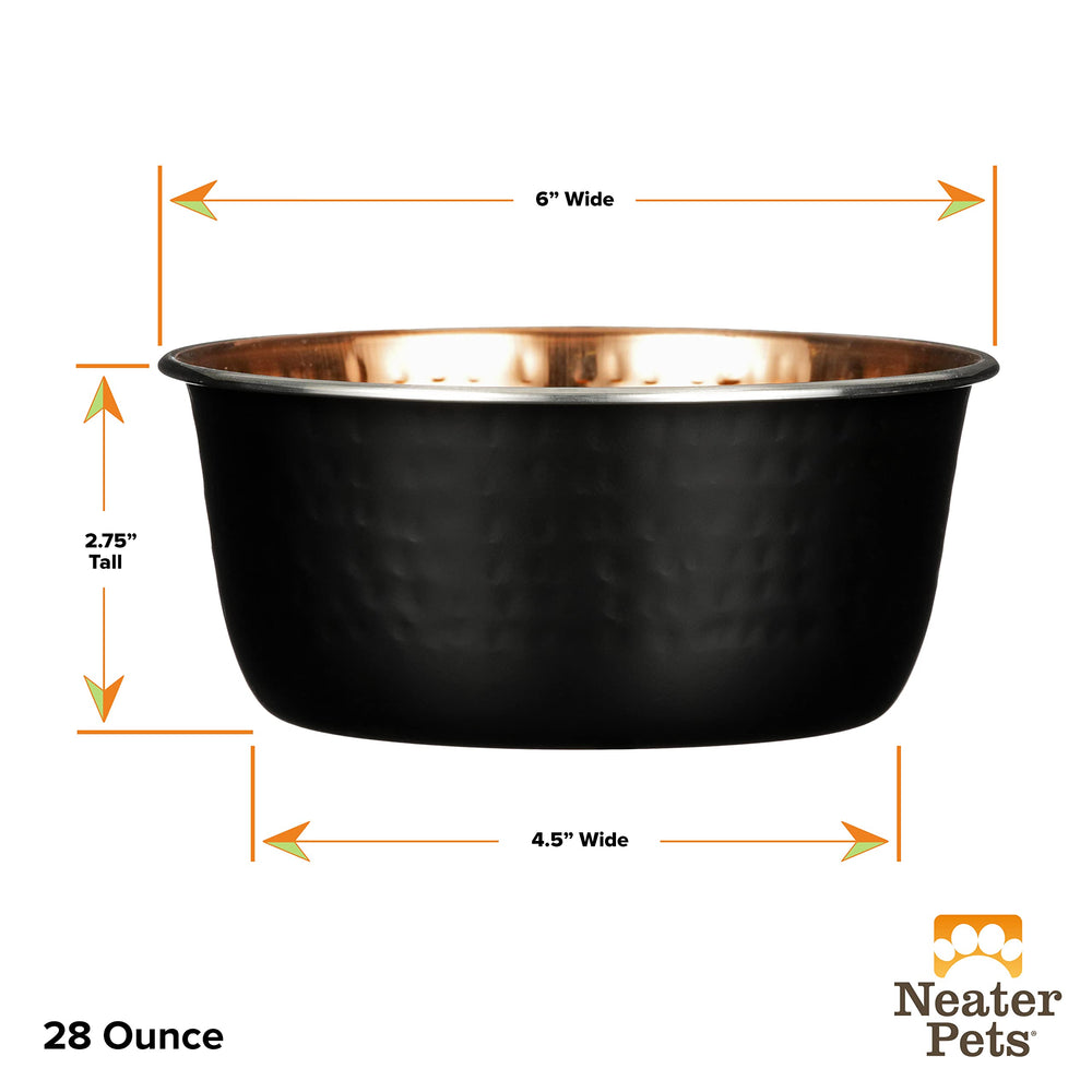 Neater Pet Brands durable stainless steel bowl for daily use.