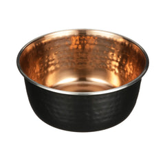 Neater Pet Brands hammered bowl exterior adds stylish flair to meals.