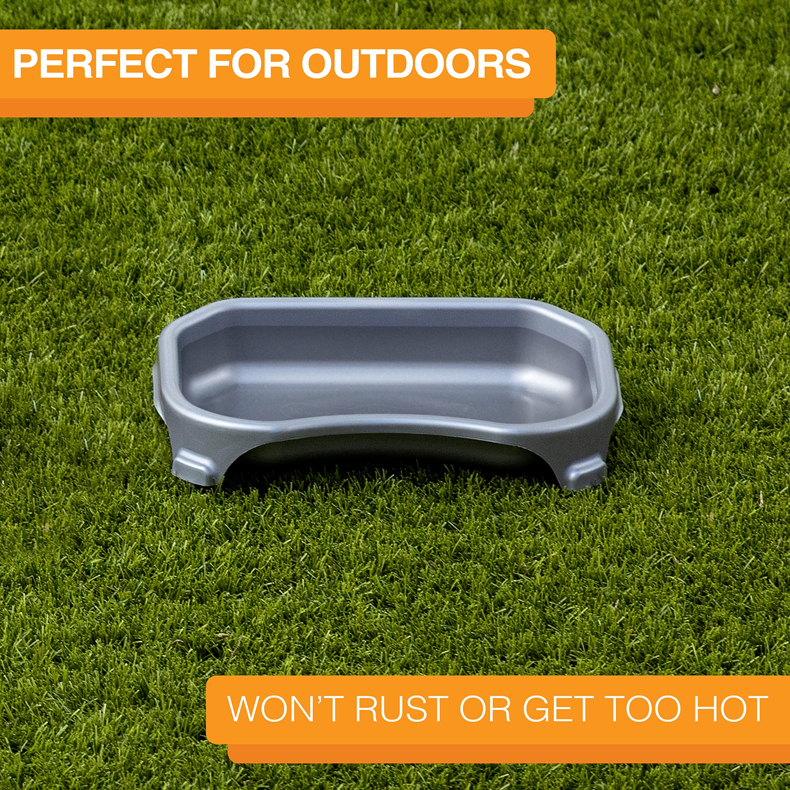 Neater Pet Brands indoor-outdoor use bowl for versatile pet setups.