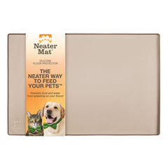 Neater Mat by Neater Pet Brands under bowls with raised edge to control spills