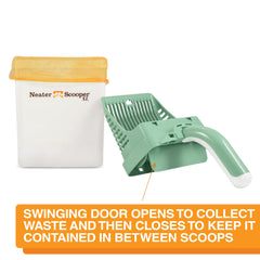 Wide opening and quick sift design handle large clumps easily