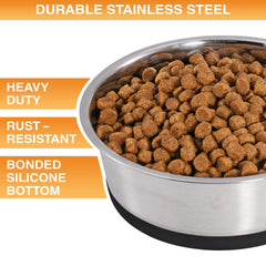 Neater Pet Brands non-slip base dog bowl keeps bowls steady during meals