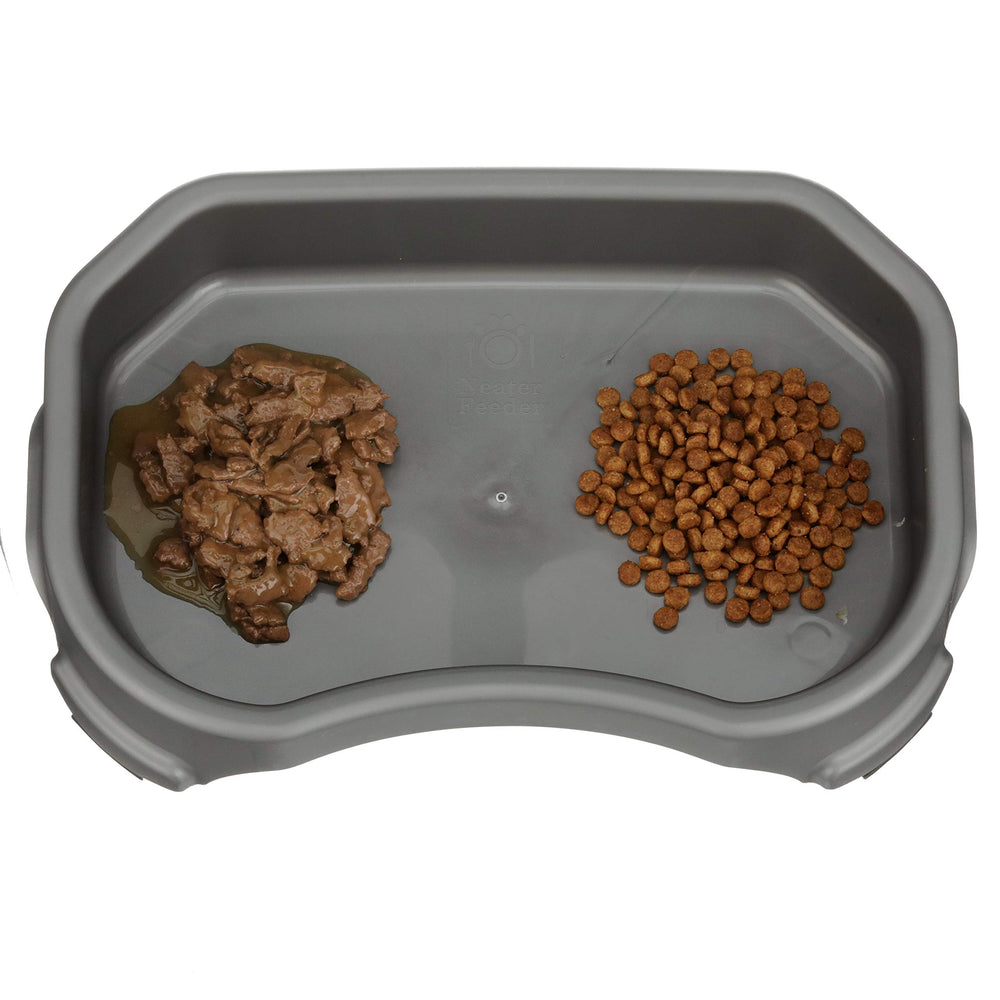 Neater Pet Brands outdoor-dog-water-bowl-grey for outdoor use.