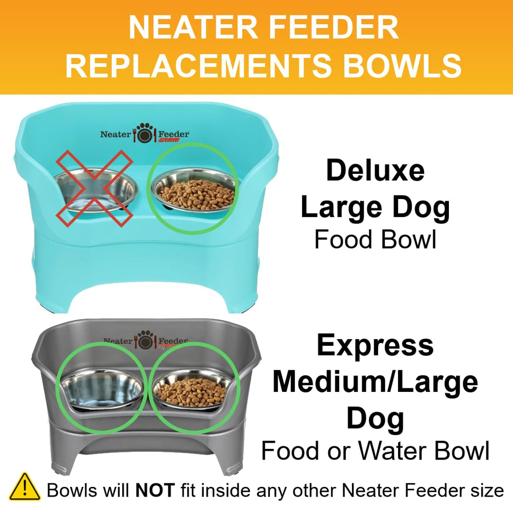 Dishwasher safe metal bowl ready for easy cleanup.