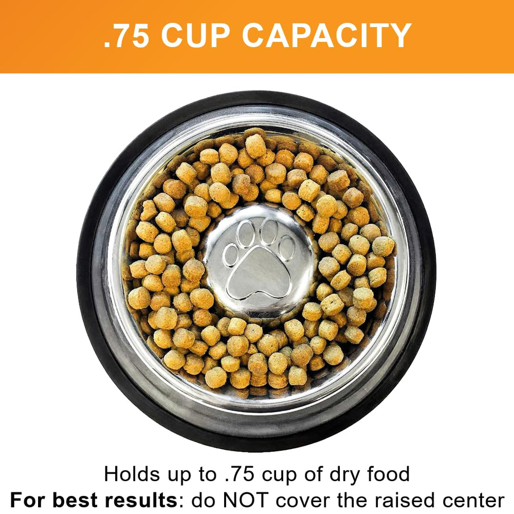 Neater Pet Brands bowl features a non-slip bottom to prevent sliding.