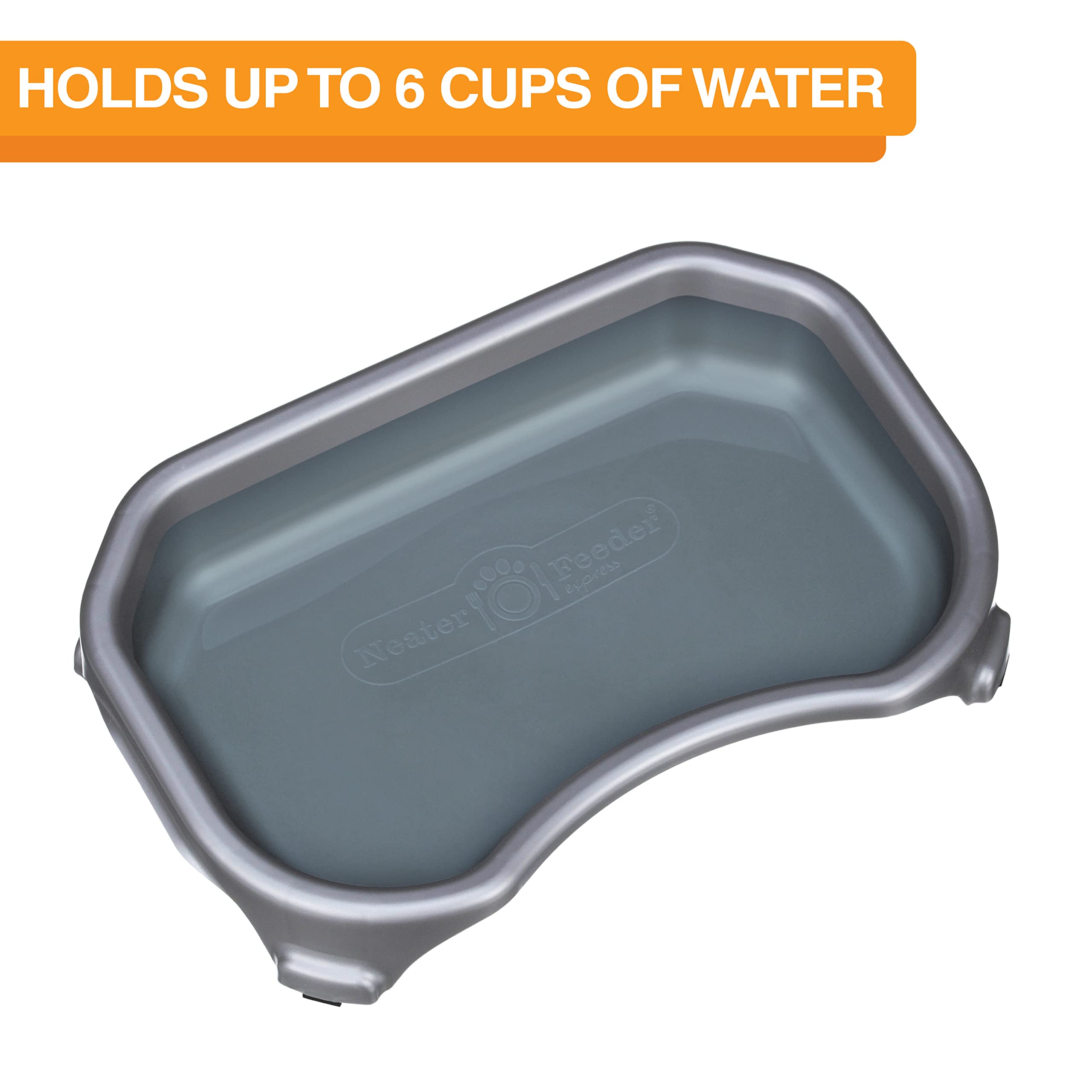 Neater Pet Brands weather-resistant plastic bowl for outdoor use.
