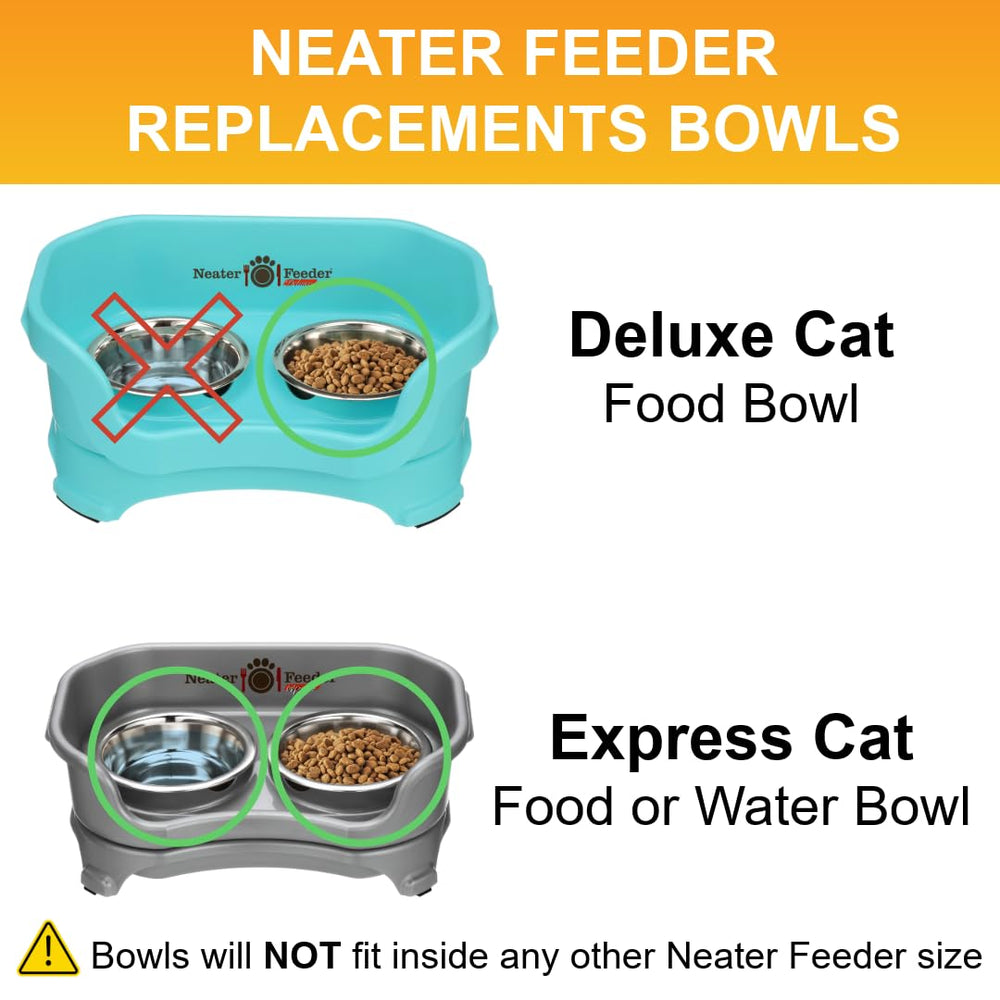 Neater Pet Brands whisker-friendly shallow bowls reduce whisker stress during meals