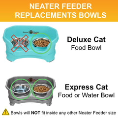 Neater Pet Brands whisker-friendly shallow bowls reduce whisker stress during meals