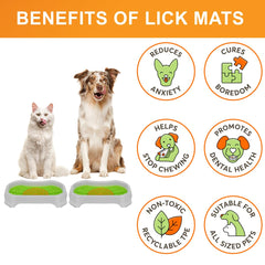 Neater Pets Neat-LIK tray with non-slip feet keeps floors clean.
