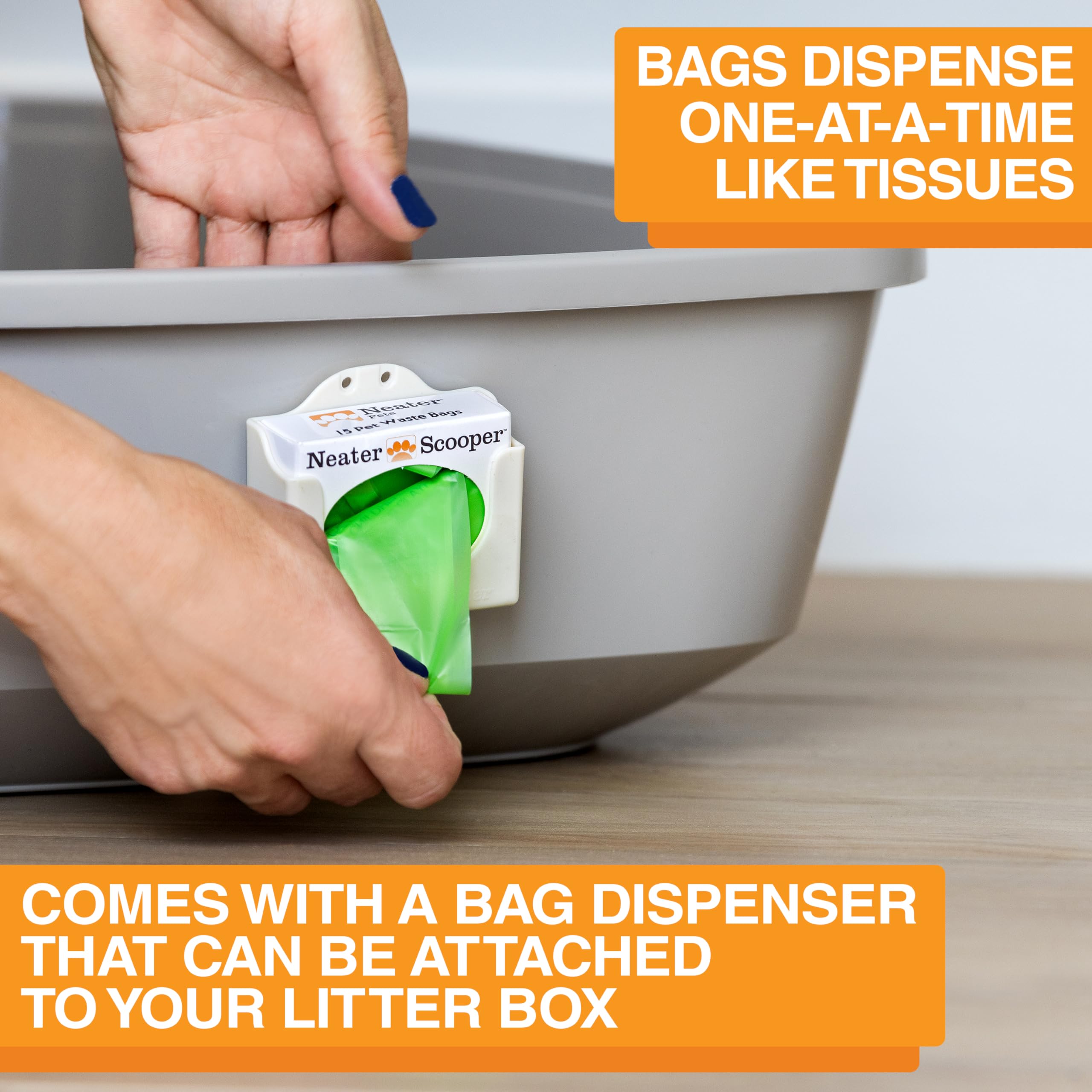 Easy to rinse clean after each scoop.
