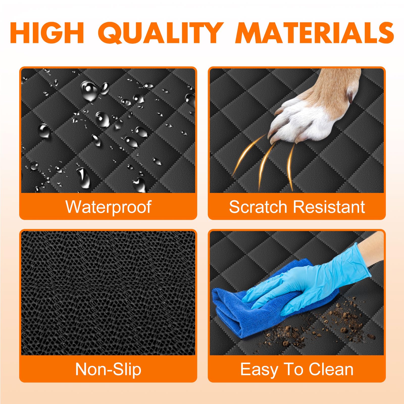 NECKORY backseat cover easy-install for quick setup on any vehicle.