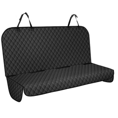 NECKORY backseat cover waterproof in use protects upholstery from spills