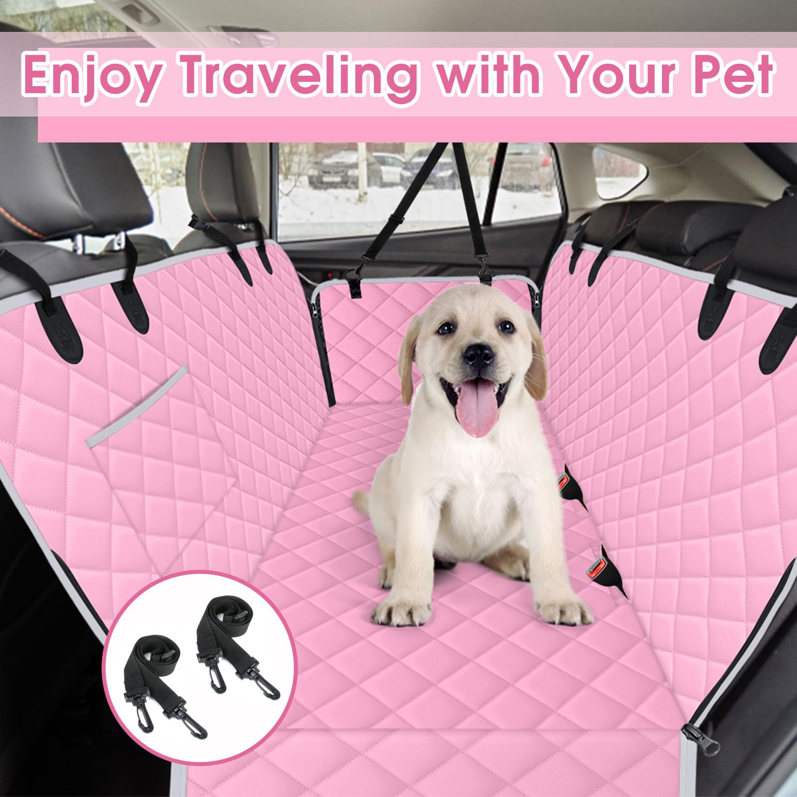 NECKORY durable 600D polyester with waterproof coating for lasting use.