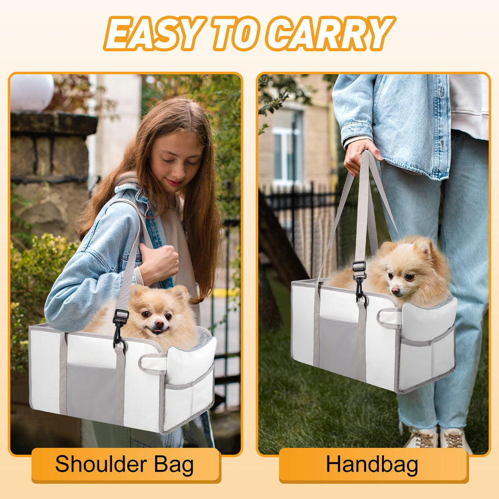 NECKORY removable-bottom-plate-dog-seat stays flat for stability