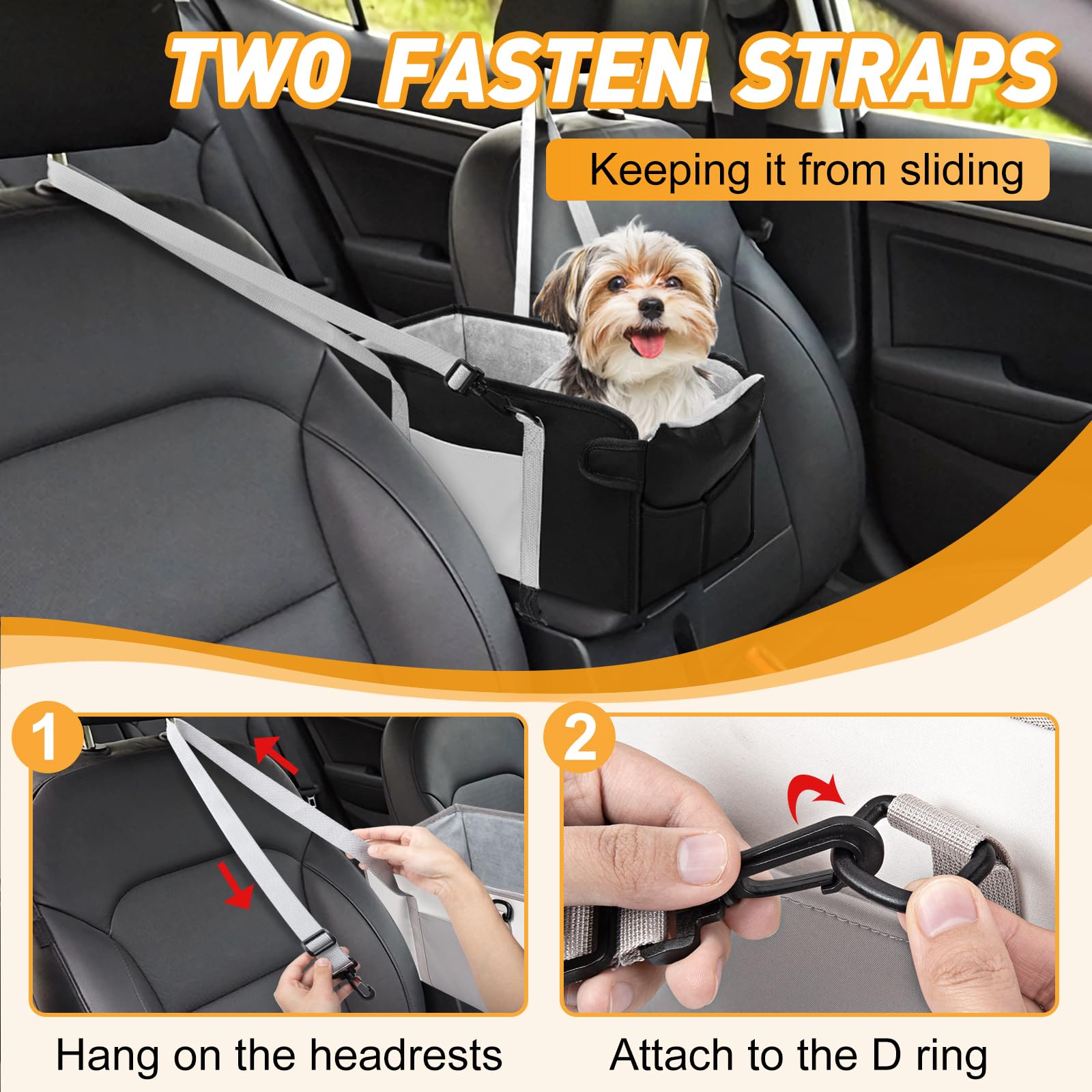 NECKORY soft velvet edge padding adds pet comfort