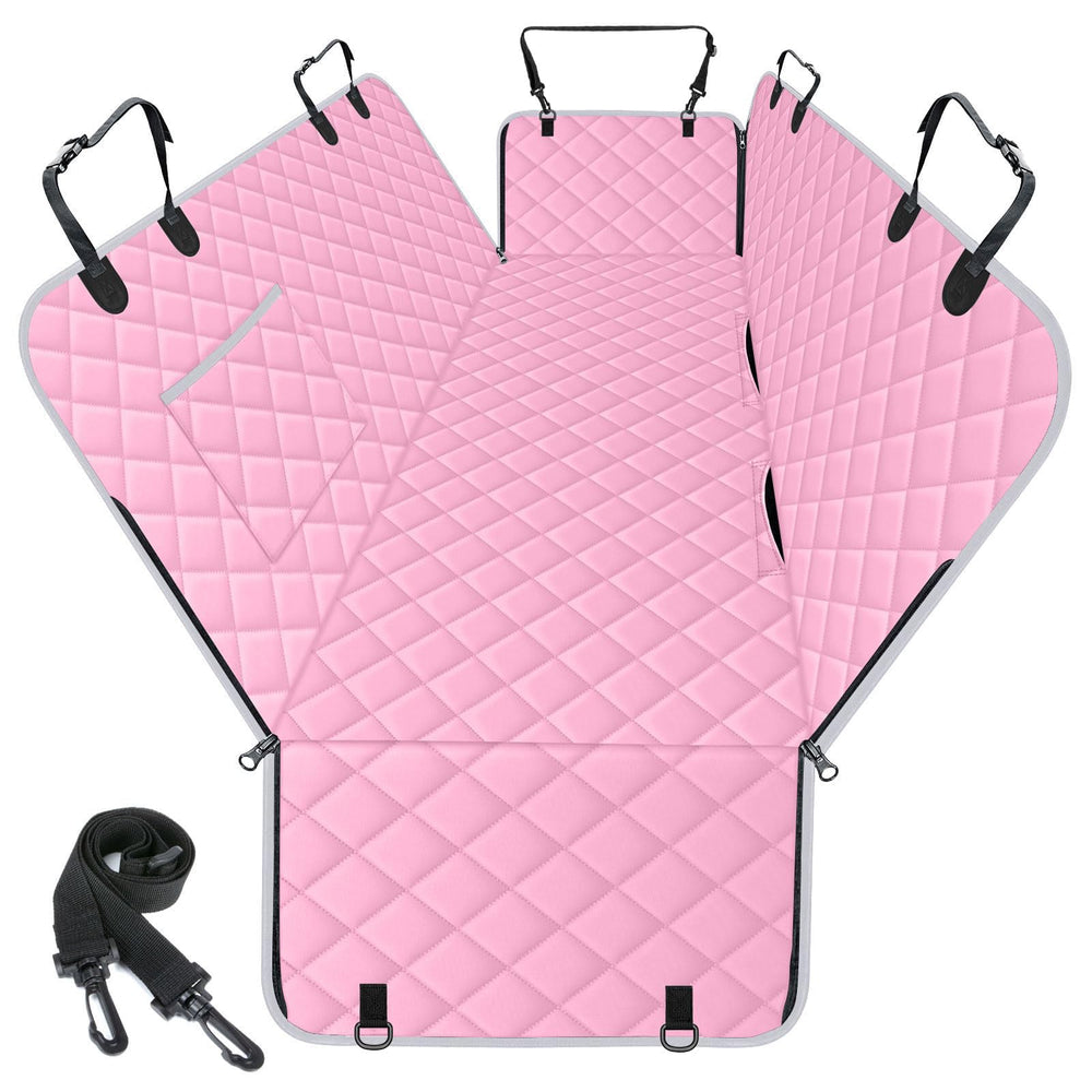 NECKORY waterproof dog seat cover back hammock secures passengers and protects upholstery.