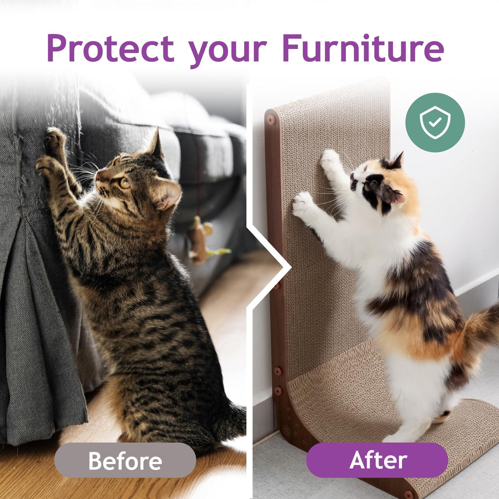 Necoichi reversible honeycomb pad for longer-lasting scratching surface