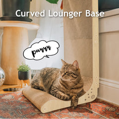 Necoichi cardboard uses recycled paper for safer, eco-friendly scratching