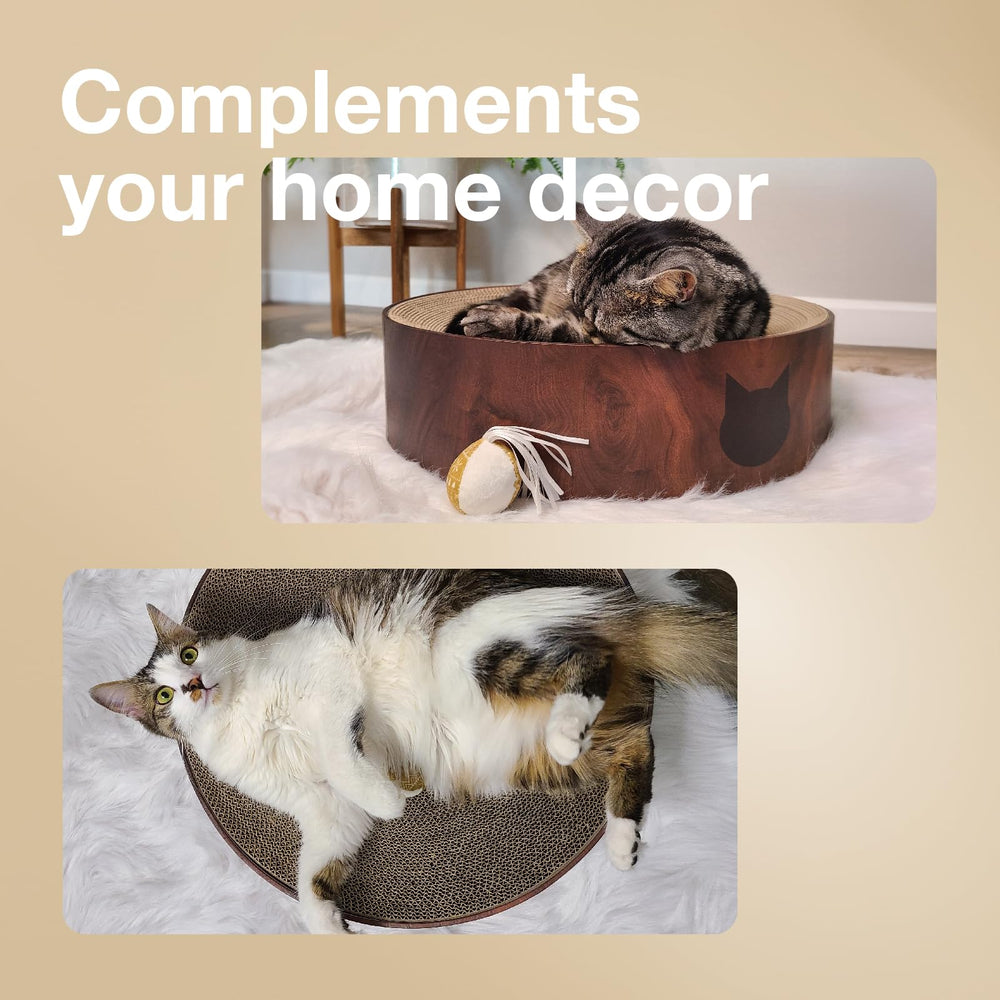 Necoichi calm space for indoor cats to scratch and nap
