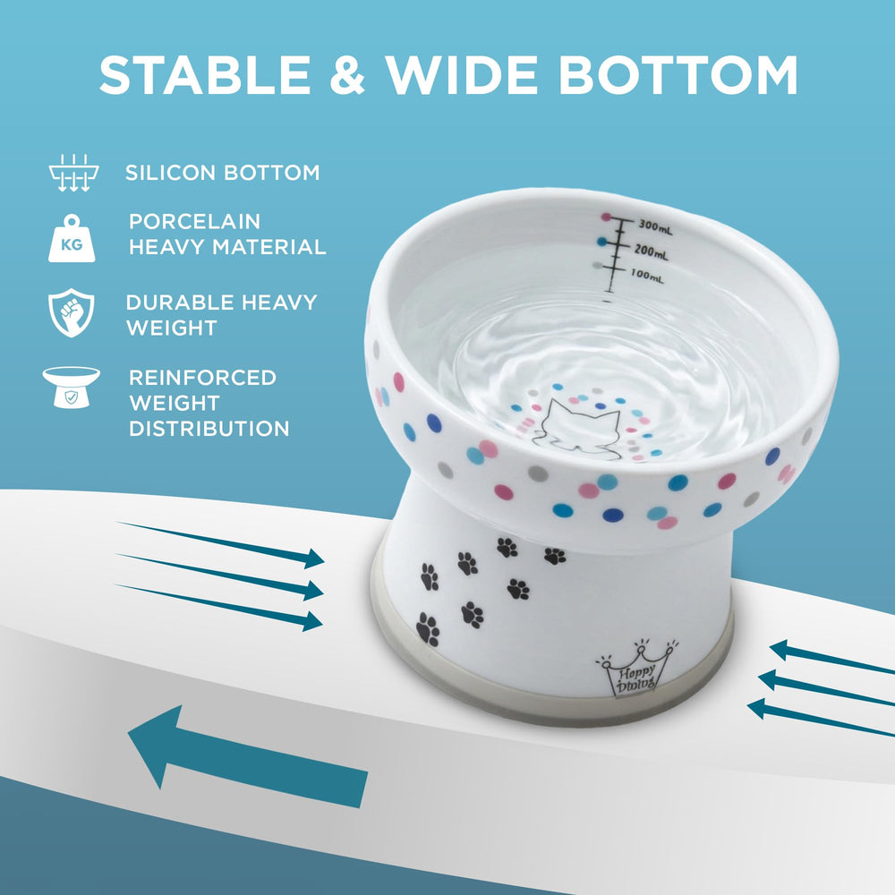 Necoichi microwave and dishwasher-safe bowl—easy cleaning and quick reuse.