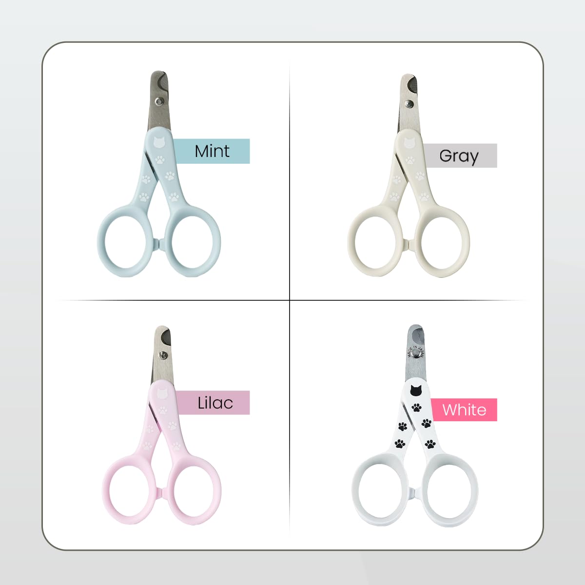 Necoichi Purrcision packaging box highlights professional-grade grooming tools.