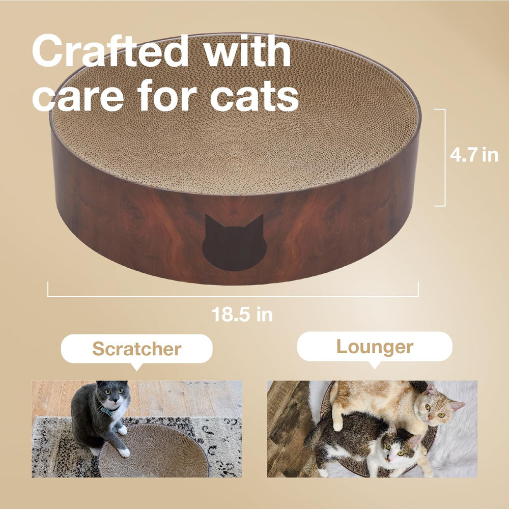 Necoichi reusable scratching pad detail, replaceable for ongoing claws care
