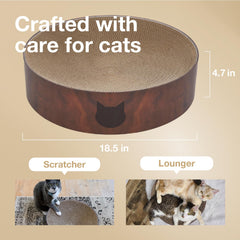 Necoichi reusable scratching pad detail, replaceable for ongoing claws care