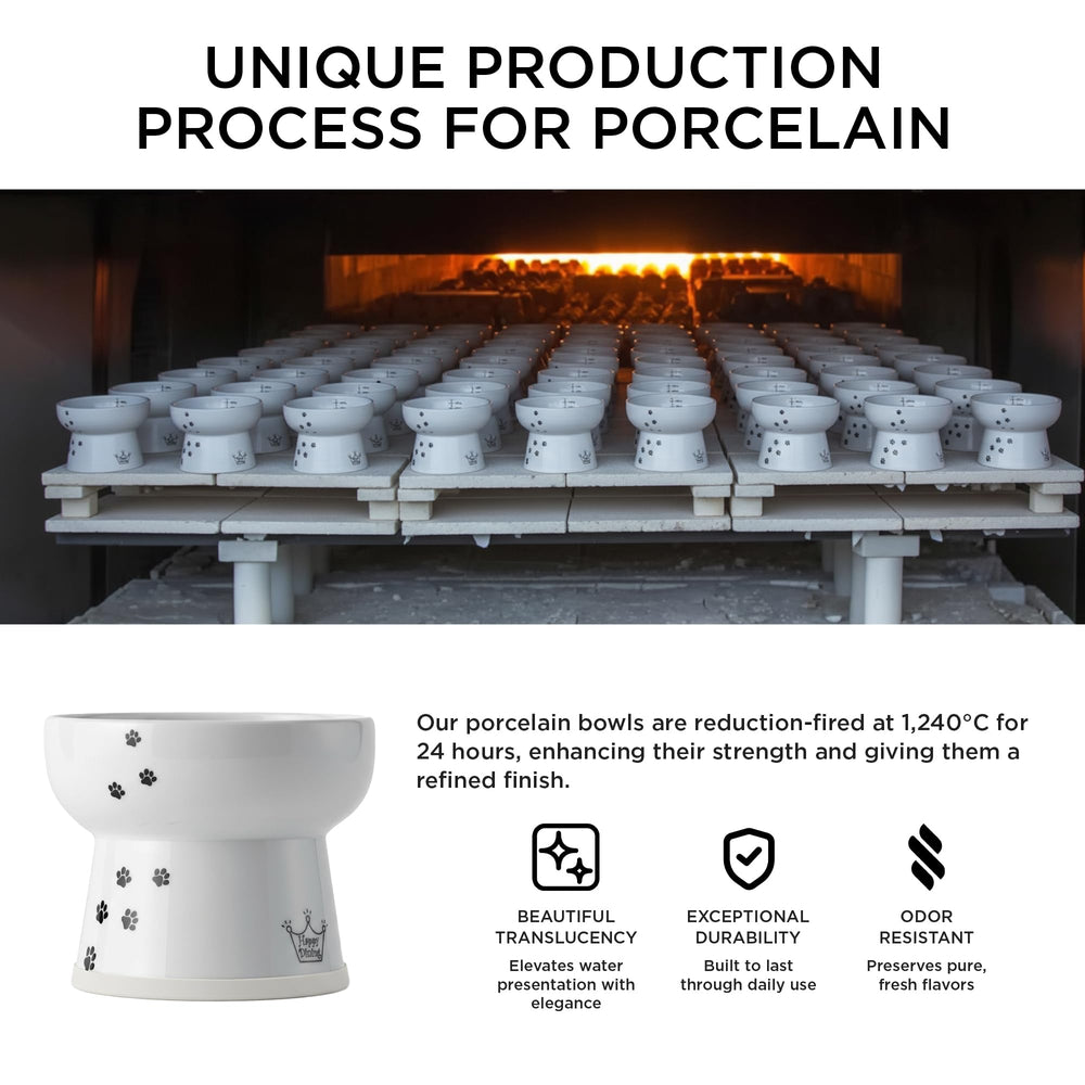 NECOICHI white ceramic bowl blends with modern homes.